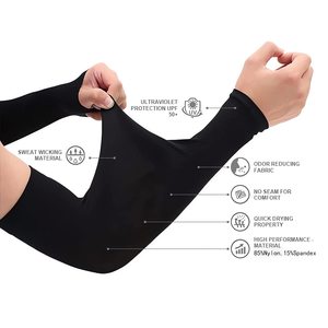Mangas de Compresión Personalizadas para Correr y Ciclismo para Hombres y Mujeres con Tu Propio Logo y Texto Protección Solar UV para Deportes y Béisbol - Product Image 4