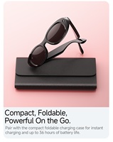 Lunettes Intelligentes MT6 : Capture Photo 8MP, Vidéo 1080P, Monture Métal-Plastique Rétro Œil-de-Chat, Stabilisation d'Image EIS, Enregistrement Vidéo IA