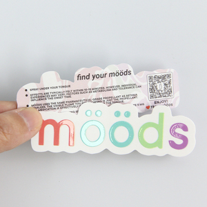 Tùy Chỉnh Thiết Kế Chết Cắt Phim Hoạt Hình Không Thấm Nước Sticker Cho Máy Tính Xách Tay Vinyl Dính In Nụ Hôn Cắt Trang Web Mã QR Quảng Cáo Dán - Product Image 3