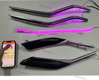 Éclairage d'ambiance RHD LHD pour Série 3 G20 2020-2025, lampe décorative d'ambiance intérieure, bande LED pour tableau de bord, porte, selle, 12V 10W