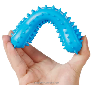 Giocattoli da Masticare per Animali Domestici in TPR a Forma di Osso per la Cura Dentale e la Pulizia dei Denti, Giocattoli Resistenti per Cani - Product Image 5