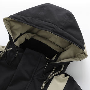 Abrigo de plumón para hombre, nuevo, informal, cálido, a prueba de viento, con capucha, diseño suave, cómodo, transpirable, estilo holgado, con cremallera, para el frío. - Product Image 6