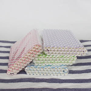 Joinhot Paper Straws 10mm Biodegradable Disposable Straight Pipe For Party Drink - Product Image 3