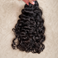 Ekstensi Rambut India Berkualitas Tinggi Grosir, Pengiriman Gratis, Rambut Asli