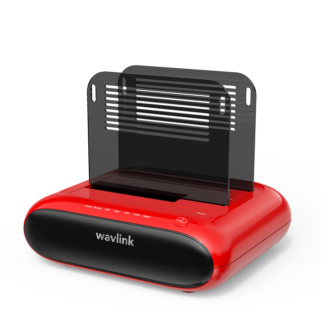 Wavlink WL-ST341U USB 3.0 Dual Bay Hard Drive Docking Station 5Gbps UASP Clone HDD Docking Station