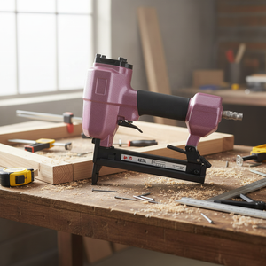 XINYI 425KL Pistola Pneumatica per Graffette a Becco Lungo K/90, 10-25mm, per Mobili, Lavorazione del Legno, Alluminio, Ferro, Garanzia 3 Anni, Scarico Superiore - Product Image 6