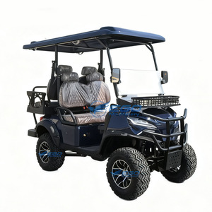Vehículo Eléctrico de Cuatro Plazas con Batería para el Transporte de Niños y Turismo - Carro de Golf Eléctrico 2026 - Product Image 1