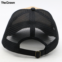Gorra Trucker de Corcho de 6 Paneles con Logotipo Personalizado, Venta al por Mayor, Textura de Madera, Malla y Parche Tejido, Fabricante