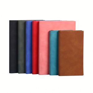 Carnet A5 personnalisé en lin et tissu, avec logo sur mesure, pour journalisation quotidienne et hebdomadaire, avec porte-stylo – Promotion économique - Product Image 4