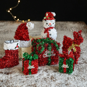 Hong Kong Heng nuevos adornos navideños LED blanco cálido impermeable alimentado por batería interior fiesta decoración suministros cintas árbol - Product Image 4