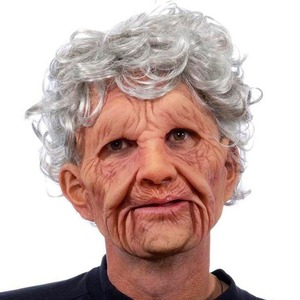 <span class=keywords><strong>Masque</strong></span> <span class=keywords><strong>réaliste</strong></span> en <span class=keywords><strong>latex</strong></span> pour le visage entier, visage de personne réelle <span class=keywords><strong>avec</strong></span> <span class=keywords><strong>cheveux</strong></span> naturels, accessoire de déguisement, accessoire de blague, couvre-chef. - Product Image 3