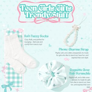 Idées cadeaux KAMI pour anniversaire, Noël, Saint-Valentin pour adolescentes, jeunes filles, filles de 14-16 ans, 16-18 ans, sœurs, amies - Coffret preppy - Product Image 6