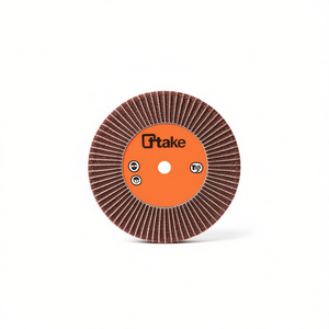 Roue à lamelles abrasives Ttake 40x5 mm, tige de 6 mm, grain 120 pour le meulage - Product Image 2
