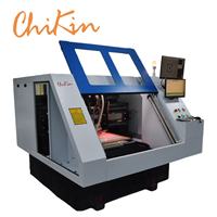 Machine de perçage industrielle pour circuits imprimés CCD, à haute précision, à un seul mandrin avec moteur linéaire, table à vide et contrôle de profondeur