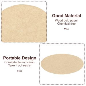 Papier filtre à café perforé, 100 pièces, papier filtre brun perforé jetable pour cafetière <span class=keywords><strong>Stanley</strong></span> 48 oz - Product Image 3