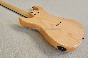 Flyoung Natural wood Color 7 strings Guitar <b>Stringed</b> <b>Instruments</b> Ash body guitar - Product Image 6