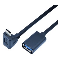 Cable Adaptador OTG de Tipo C a USB 3.0 de 20 cm |   Transferencia de Datos de 10 Gbps para Teléfono y Tableta |   Conectar la unidad flash al teclado