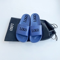 Nouveaux articles de pantoufles à sublimation, chaussures personnalisables, claquettes, sandales vierges, tongs pour sublimation avec sac anti-poussière