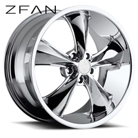 Nouvelles jantes en alliage d'aluminium forgé brossé ZFAN 18-24 pouces 5x112/114.3/120 PCD 25mm/20mm ET Design à déport profond pour rétrofit/amélioration