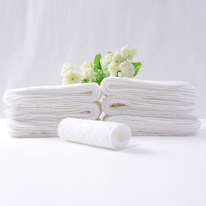 Inserto Absorbente para <span class=keywords><strong>Pañales</strong></span> de Tela para Bebé, Diseño de 3 Capas de Tacto Seco, 100% Algodón, Revestimiento Impermeable, Protección Contra Fugas, Tamaños Personalizables, Blanco - Product Image 4