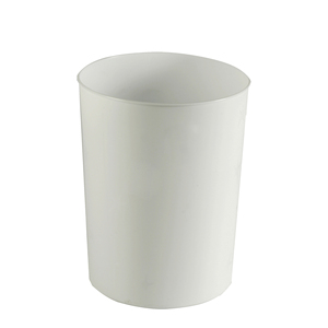 Cestino per rifiuti da scrivania da 11 litri. Cestino per rifiuti in plastica DENOX bianco nero - Product Image 5