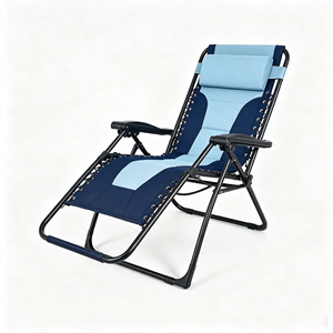 Foldable Zero Gravity Lounge <b>Chair</b>, Adjustable <b>Reclining</b> Patio <b>Chair</b> for Outdoor Beach <b>Garden</b> Factory Wholesale Cheap Price - Product Image 3