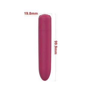 USB wiederauf ladbare Mini Bullet Dildo Vibrator Klitoris Vibrator Stimulator Mastur bator Vibrierende Muschi Massage gerät Sexspielzeug für Frauen - Product Image 4