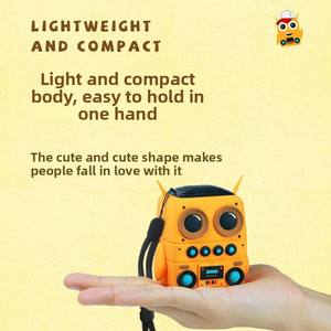 Nuevo Altavoz Bluetooth con Diseño de Búho, Bonito y Animado, Batería de 400 mAh, Portátil, Resistente al Agua, Regalo, Pequeño, de ABS - Product Image 4