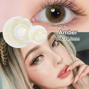 Miễn phí vận chuyển hidrocor màu kính áp tròng bán buôn cá nhân bao bì mắt ống kính mềm lentilles Tùy chỉnh màu địa chỉ liên lạc - Product Image 5