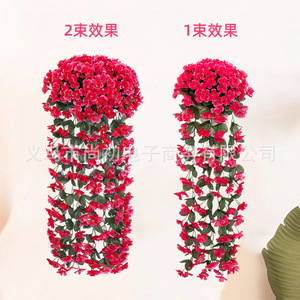 Fleur artificielle murale en soie Gardenia Hortensia, grande décoration pour mariage et maison - Product Image 3