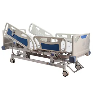 새로운 핫 세일 병원 침대 의료 장비 전기 세 기능 간호 침대