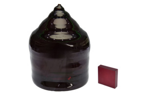 Pha Lê Sapphire <span class=keywords><strong>Ruby</strong></span> Moissanite Màu Đỏ/Xanh Dương/Màu Nhân Tạo Để Cắt Đá Quý - Product Image 3