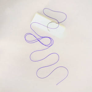 เส้นใยเข็มสำหรับการผ่าตัด910โพลีกลิแทกติกแอซิดโพลีไกลโคลิกแอซิดพร้อมเข็มเย็บ - Product Image 2