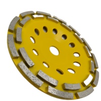 Meule diamantée OEM 180 à double rangée pour le polissage du béton, en promotion