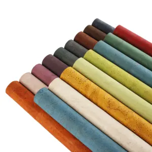 INFOCORK <span class=keywords><strong>Portugal</strong></span> Factory Direct-Tela de corcho natural y cuero sintético PU para bolsos, zapatos, sombreros y cinturones | Sostenible - Product Image 4