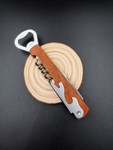 Syh1077 Tùy Chỉnh Số Lượng Lớn Bằng Gỗ Đa Chức Năng Rượu Vang Mở Chai Bia Mở Với Khắc Laser Logo - Product Image 5