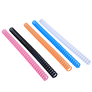 Pinglory 34 anneaux de reliure spirale en plastique A4, pas 3:1, pour carnet à feuilles mobiles réglable DIY - Product Image 4