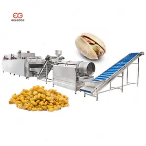 Gelgoog-Equipo de granos de maíz tostado, máquina eléctrica para asar nueces de Gas