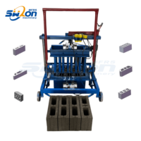 Best-seller en Colombie, Facile à utiliser, Moulage par extrusion vibratoire, Briques de pavage emboîtables, Machine à mouler des blocs de ciment