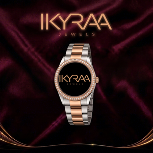 Montre de luxe en quartz sertie de diamants Moissanite et de saphir de haute qualité, idéale pour les voyages, le bureau et les événements formels – Prix d'exportation disponible - Product Image 1