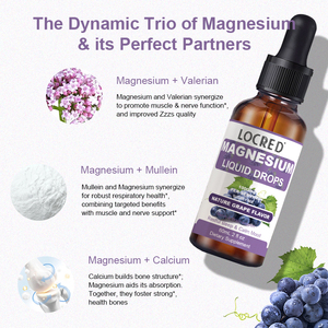 Oem/ODM bán buôn magiê giọt tùy chỉnh nhãn Vitamin chiết xuất thực vật - Product Image 4