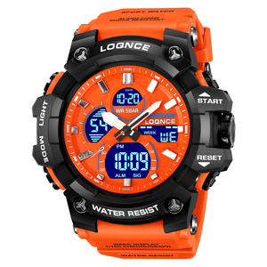 Thể Thao Không Thấm Nước Loqnce Thương Hiệu Dropshipping Đồng Hồ Đồng Hồ Đồng Hồ Báo Thức 98007 Trẻ Thời Trang Kỹ Thuật Số Thạch Anh Đồng Hồ Cho Nam Giới - Product Image 2