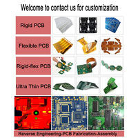 Cartes de circuits imprimés à service personnalisé (PCB PCBA) Matériel FR4 Contrôleur de moteur double face Cartes PWB imprimées pour souris d'ordinateur