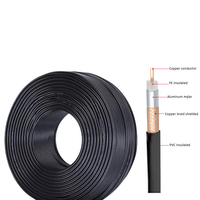 Cable Coaxial RG58 de 50 Ohmios, Cable de Comunicación con Transmisión de Señal Estable, Proveedor de Cable RF Premium