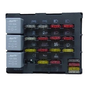 Peugeot Citroen Fiat Renault Fuse Box 64800205 Automotive Plastic Fast Blow Non <b>Indicating</b> 1 Pole - Product Image 2
