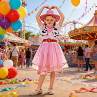 Costume de Fête Western pour Enfants : Tenue de Sheriff ou Cowgirl avec Chapeau et Accessoires – Fournisseur Direct Usine OEM/ODM