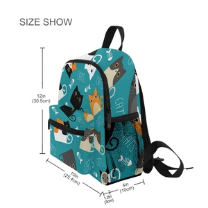 China Supplier Custom Cat Backpack School Backpack Book Bag With Low MOQ - Product Image 5
