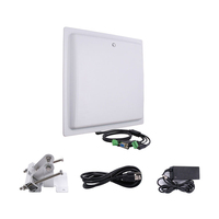 CHAFON CF6C1 de largo alcance 865 ~ 868MHz UHF RFID Reader Wifi Control de acceso en blanco 12V Aluminio fundido a presión ISO 18000-6C Estándar