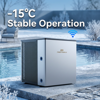 Pompe à chaleur air-eau pour piscine et spa, à prix d'usine, avec compresseur de circulation, pour usage domestique extérieur, sans réservoir, contrôlée par application