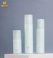 Flacon pulvérisateur en verre à pompe de 120ml 100ml 50ml Ensemble de flacons cosmétiques de luxe pour soins de la peau